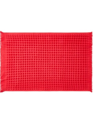 Evidea Soft Waffle Mutfak Havlusu - Kırmızı - 30X45 cm