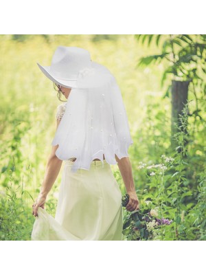 Kayaya Cowgirl Hats Geniş Brimşkin Kadın Şapkağün (Yurt Dışından)