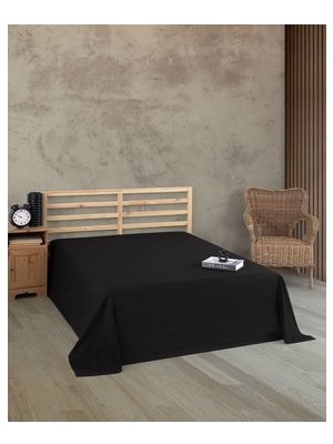 Uykulife  Tek Kişilik  Siyah Düz Çarşaf