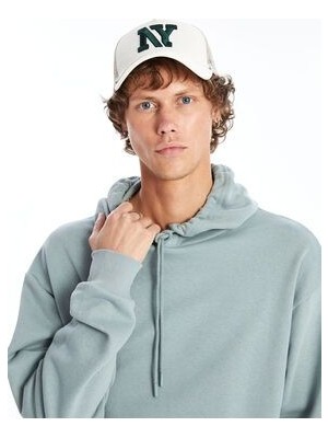 Lcw Yazı Nakışlı Erkek Kep Şapka