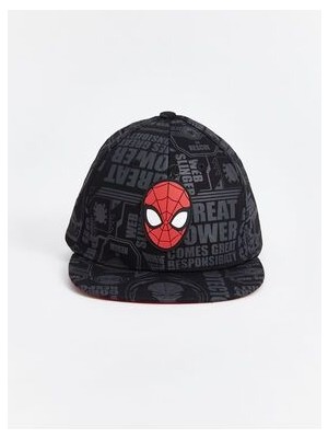 Lw - Spiderman Baskılı Erkek Çocuk Kep Şapka