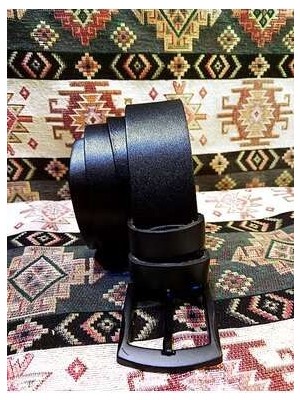 Kemer, %100 Hakiki Deri Kemer, Eni 4 cm Kemer, Tek Kat Kumaş ve Kot Kemeri.