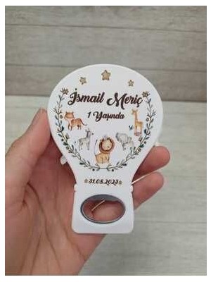 Onura Tasarlat 30 Adet Balon Magnet Açacak Yeni Doğan, Doğum Günü, Sünnet, Nişan, Söz, Hayvan Temalı