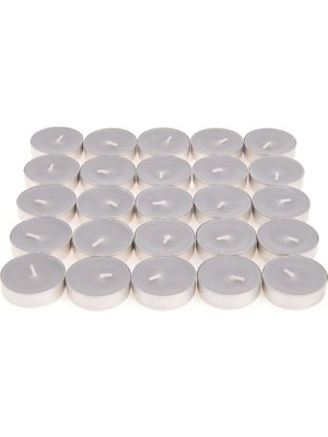 Mumsan 25'li Tealight Mum - Gri - 3,8  cm