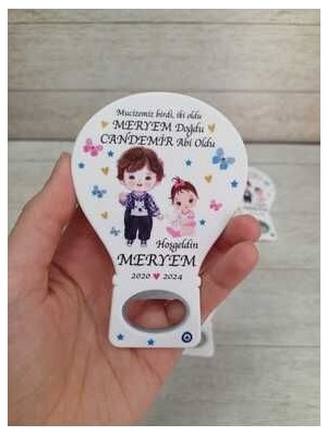 Onura Tasarlat 30 Adet Balon Magnet Açacak Yeni Doğan, Doğum Günü, Sünnet, Nişan, Söz, Kardeşli Tema