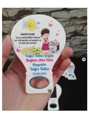 Onura Tasarlat 30 Adet Balon Magnet Açacak Yeni Doğan, Doğum Günü, Sünnet, Nişan, Söz, Düğün Hediyelik