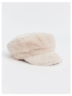 Lcwk Kürklü Kadın Denizci Şapka