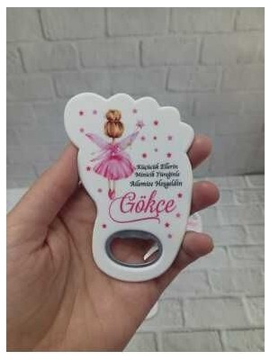 Onura Tasarlat 20 Adet Ayak Magnet Açacak Yeni Doğan, Doğum Günü, Sünnet, Nişan, Söz, Düğün Hediyelik