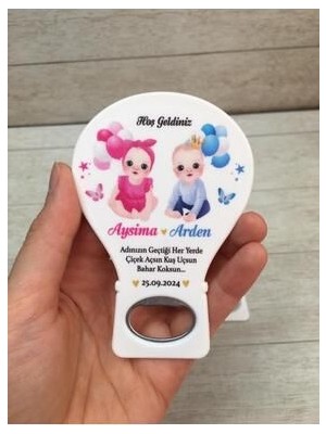 Onura Tasarlat 20 Adet Balon Magnet Açacak Yeni Doğan, Doğum Günü, Sünnet, Nişan, Söz, Düğün