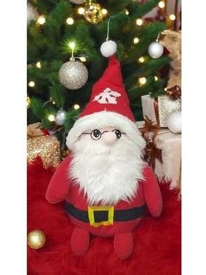 Noel Baba Peluş Oyuncak & Sevimli Yılbaşı Dekoru Peluş Oyuncak 60 cm  Hediyelik Oyuncak