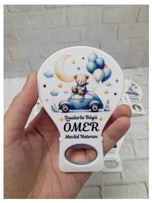 Onura Tasarlat 30 Adet Balon Magnet Açacak Yeni Doğan, Doğum Günü, Sünnet, Nişan, Söz, Düğün Hediyelik