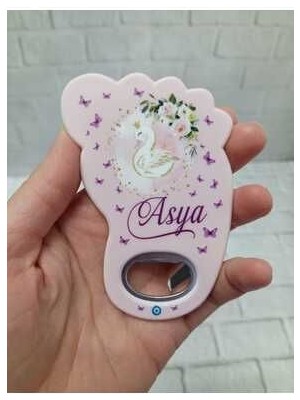 Onura Tasarlat 25 Adet Ayak Magnet Açacak Yeni Doğan, Doğum Günü, Sünnet, Nişan, Söz, Düğün Hediyelik