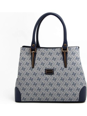 Silver & Polo Gri - Laci SP667 Kadın El Çantası