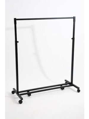 Katlanabilir Tekerlekli Metal Askılık