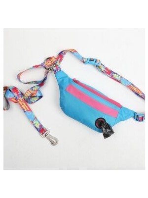 Pawlook Design Eller Serbest (Handsfree) Köpek Gezdirme Kayışı ve Yandan Çanta