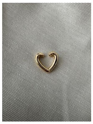 Kalp Earcuff (Kıkırdak Küpesi)