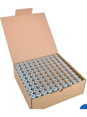 Aspilsan 100 Adet INR18650A28 Li-ion Şarjlı Pil