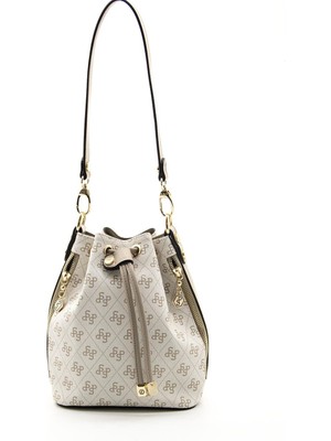 Silver & Polo Bej - Kum SP1137 Kadın Omuz Çantası