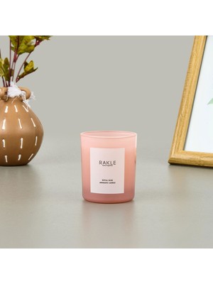 Rakle Basic Soft Royal Rose Kokulu Mum - Pembe - 120 gr