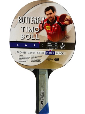 Butterfly 85026S Boll Platin ITTF Onaylı Masa Tenisi Raketi