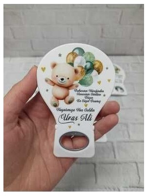 Onura Tasarlat 30 Adet Balon Magnet Açacak Yeni Doğan, Doğum Günü, Sünnet, Nişan, Söz, Düğün Hediyelik