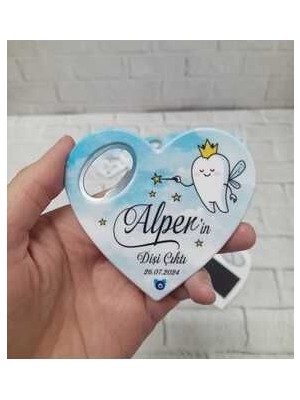 Onura Tasarlat 20 Adet Kalp Magnet Açacak Yeni Doğan, Doğum Günü, Sünnet, Nişan, Söz, Düğün Hediyelik