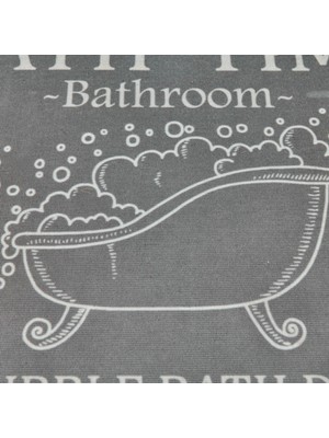 Evidea Soft Bath Time Sihirli Banyo Paspası - Beyaz - 50 x 70  cm