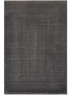 Empera Soho Chrome Charcoal Modern Oturma ve Salon Halısı - Gri - 100 x 300  cm