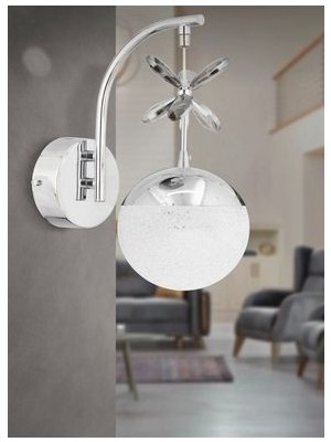 Bohem Aydınlatma 3 Renk LED Aplik Gümüş