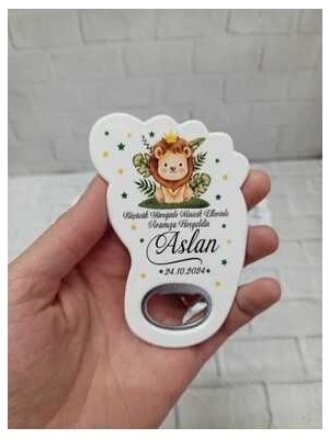 Onura Tasarlat 25 Adet Ayak Magnet Açacak Yeni Doğan, Doğum Günü, Sünnet, Nişan, Söz, Düğün Hediyelik
