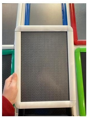 A4 Alüminyum Beyaz Rondo Çerçeve