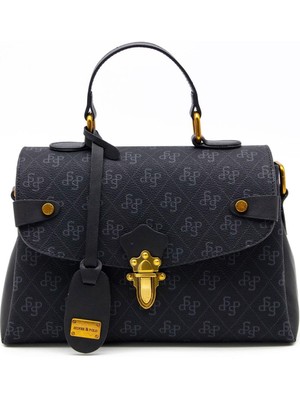 Silver & Polo Siyah SP1159 Kadın El Çantası