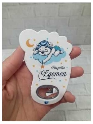 Onura Tasarlat 35 Adet Ayak Magnet Açacak Yeni Doğan, Doğum Günü, Sünnet, Nişan, Söz, Düğün Hediyelik