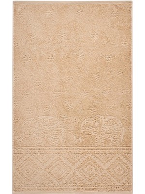 Nuvomon Boho Yüz Havlusu - Vizon - 50X80 cm