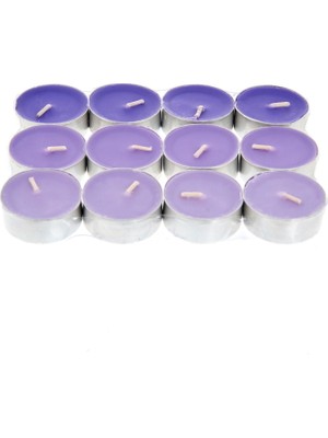 Tohana 12 Parça Kokulu Tealight Mum - Asortı