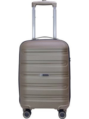 Vegmann Polipropilen (Pp) Atlas Gold Kabin Boy Valiz