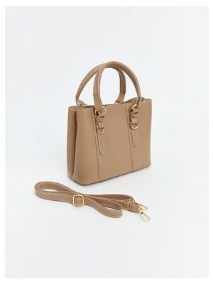 Lcw Accessorıes Siyah Deri Görünümlü Kadın El Çantası