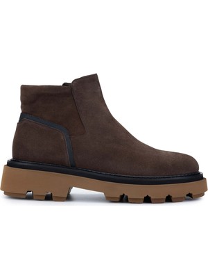 Butteri Erkek Hakiki Deri Kahverengi Casual Bot 480 95204 Erk Bot SK24-25 Corvıno