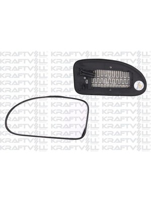 Kraftvoll 09080043 Ayna Camı Sol (Elektrikli Rezistanslı Bombeli) Focus 98-04 98AB17K741BB