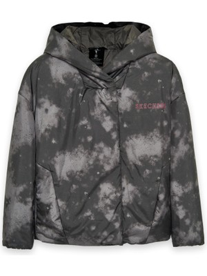 Skechers W Outerwear Padded Jacket Kadın Siyah Mont S242235-001