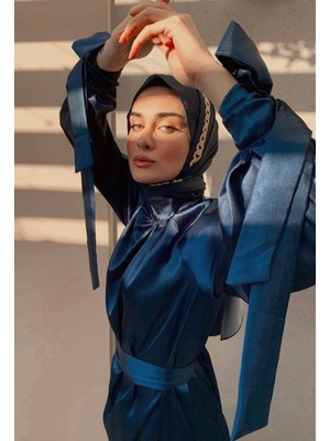 Saten Tesettür Abiye