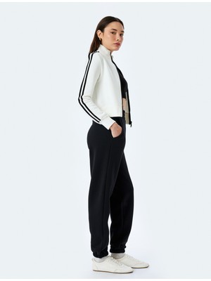 Koton Beli Lastikli Cep Detaylı Jogger Eşofman Altı