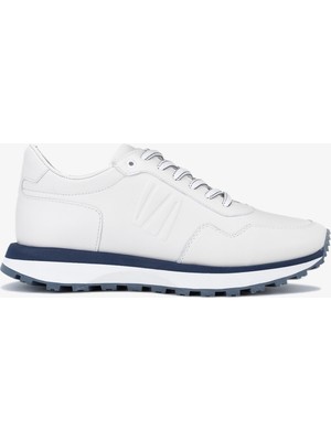 Valmenti Noaerkek Beyaz  Deri Sneakers & Spor Ayakkabı 381 19566 Erk Ayk Y24