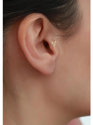 Bayar Gold 14 Ayar Altın Akrep Tragus Piercing