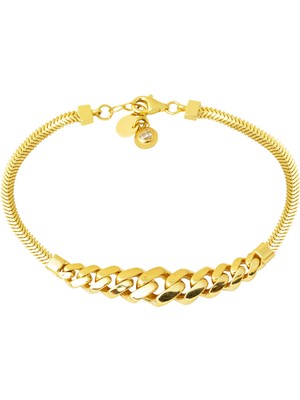 Bilezikci Italyan Zincirli Gurmet Spor Altın Bileklik