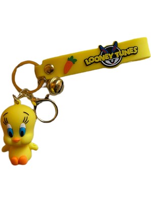 Schulzz Looney Tunes Tweety Çok Yönlü Hq Çanlı Anahtarlık
