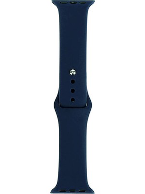 Roketcim Apple Watch 38MM Band Serisi Klasik Kordon Silikon Strap Kayış