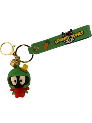 Schulzz Looney Tunes Marvin The Martian Marslı Marvin Çok Yönlü Hq Çanlı Anahtarlık