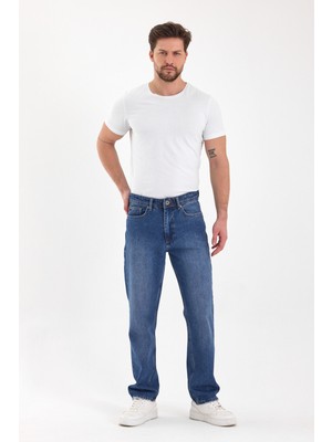 twentyfive25 Erkek Baggy Jean Pantolon | Mavi - B48111