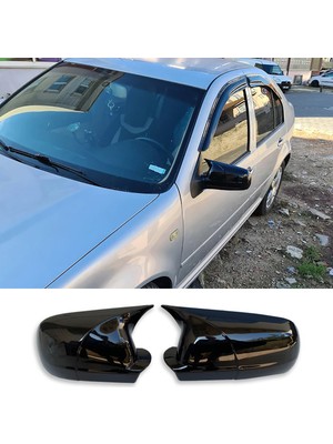 MKG Otomotiv Vw Bora Batman Yarasa Ayna Kapağı Piona Black Abs 1998-2006